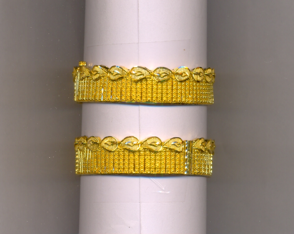 GOLD BANGLE PLAIN FANCY