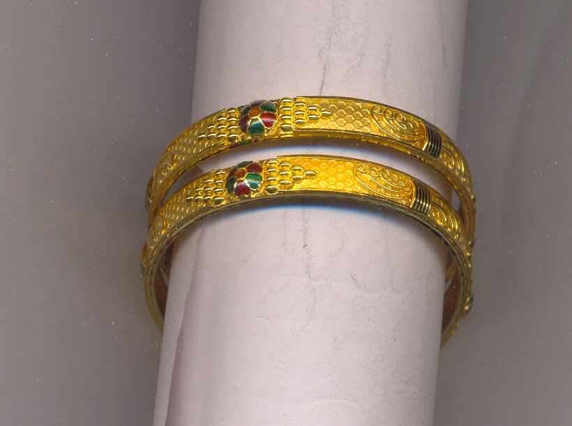 GOLD BANGLE PLAIN FANCY