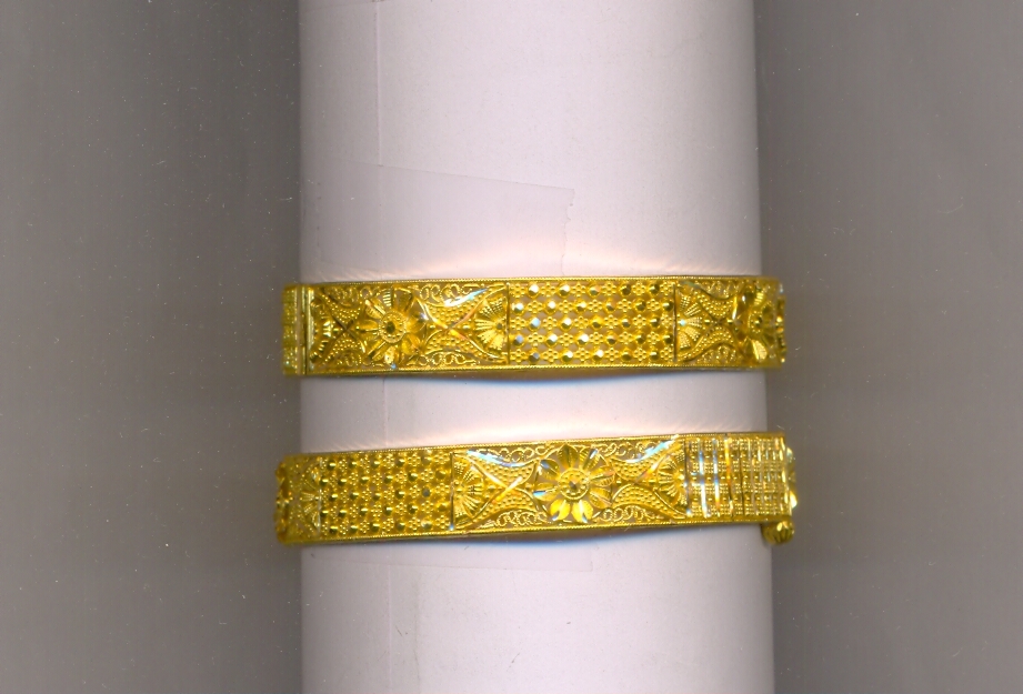GOLD BANGLE PLAIN FANCY