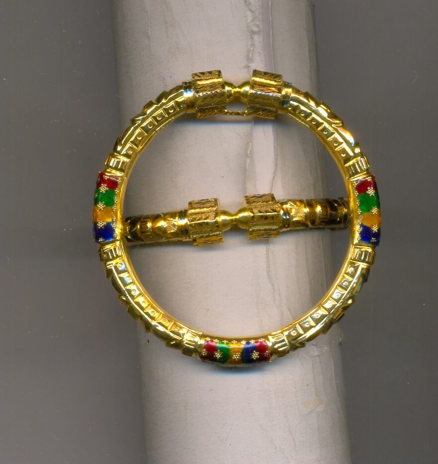 GOLD BANGLE PLAIN FANCY