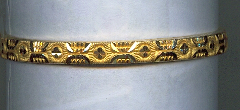 GOLD BANGLE PLAIN GENERAL