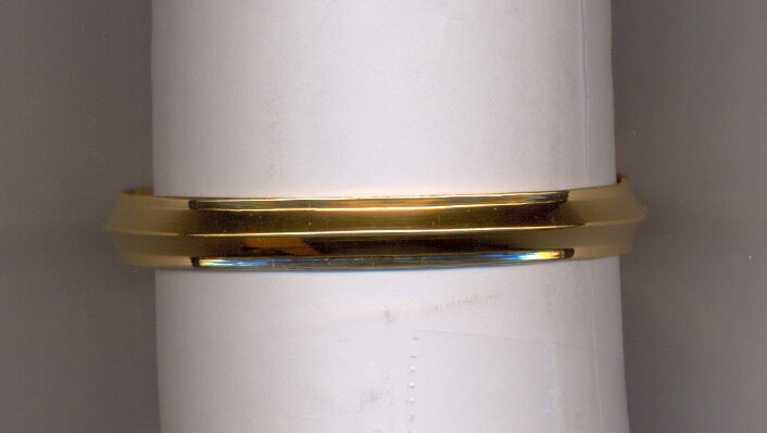 GOLD BANGLE PLAIN