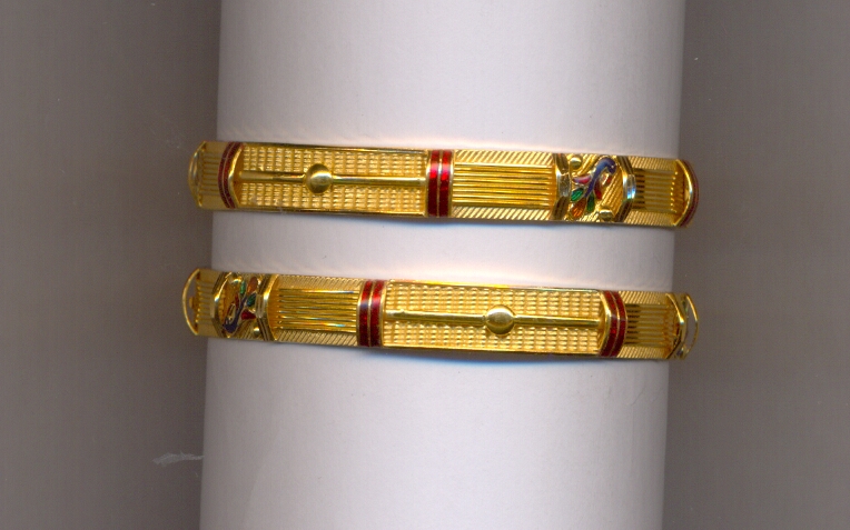 GOLD BANGLE PLAIN