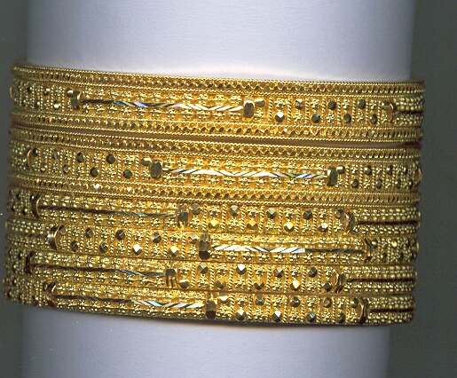 GOLD BANGLE PLAIN GENERAL