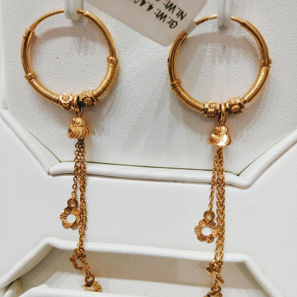 GOLD EARRING PLAIN GENERAL