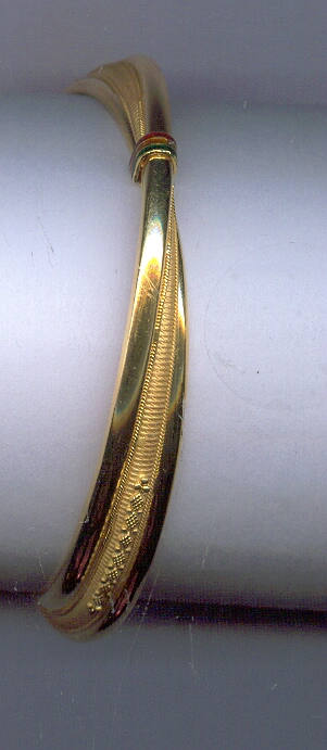 GOLD BANGLE PLAIN GENERAL