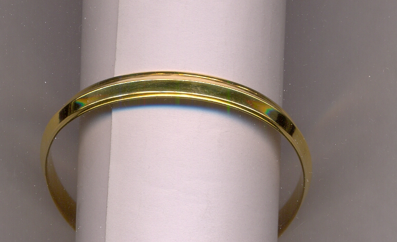 GOLD BANGLE PLAIN GENERAL