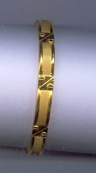 GOLD BANGLE PLAIN GENERAL
