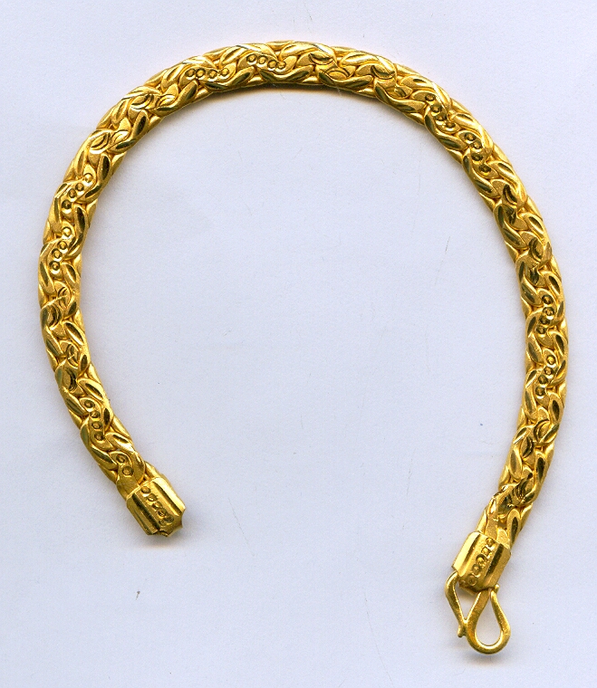 GOLD BRACELET GENTS
