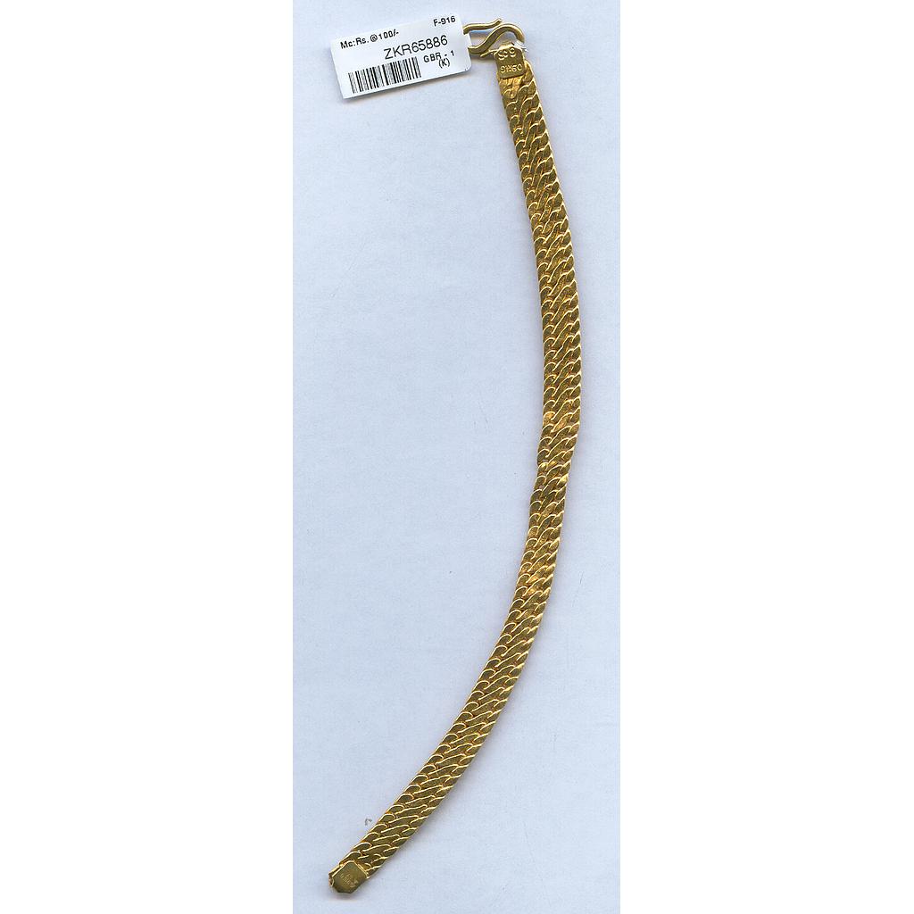 GOLD BRACELET GENTS