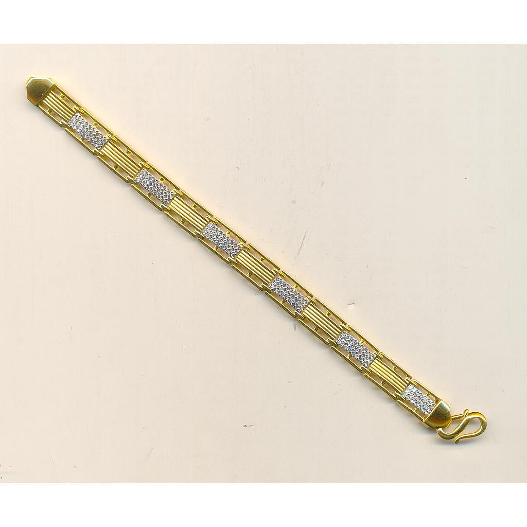 GOLD BRACELET GENTS DESIGNER GENERAL