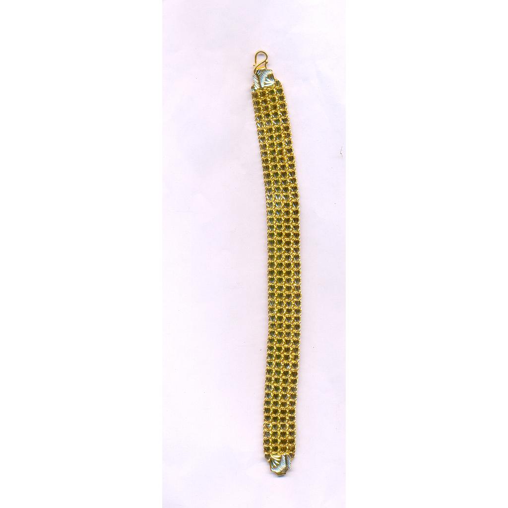 GOLD BRACELET GENTS PLAIN EXCLUSIVE