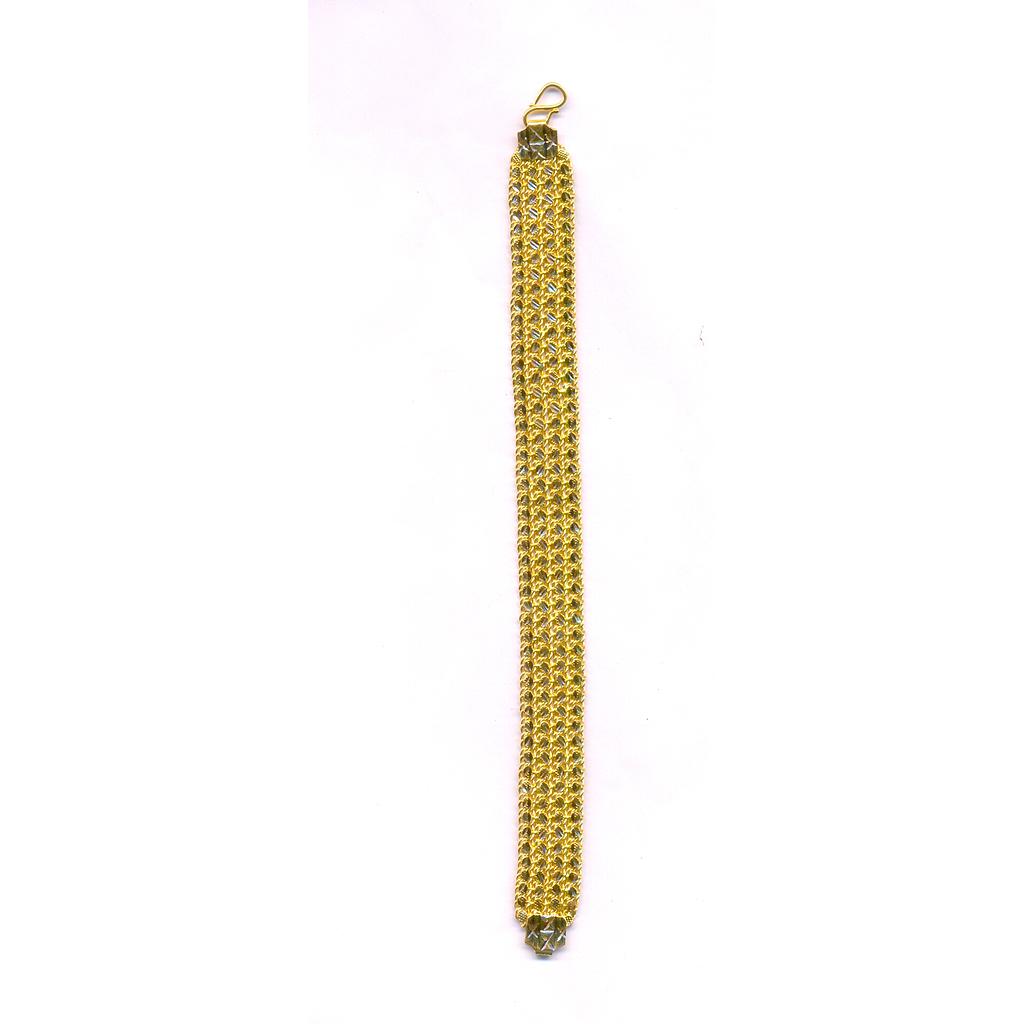 GOLD BRACELET GENTS PLAIN EXCLUSIVE