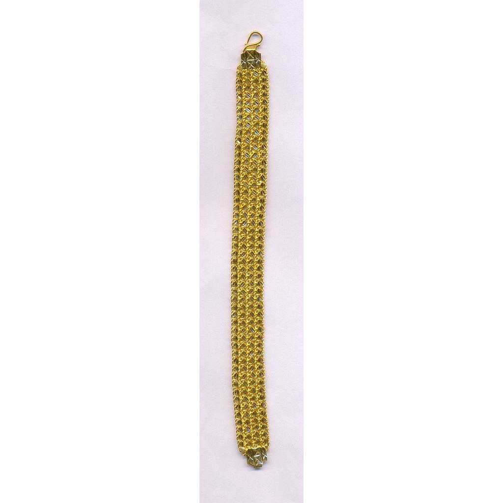 GOLD BRACELET GENTS PLAIN EXCLUSIVE
