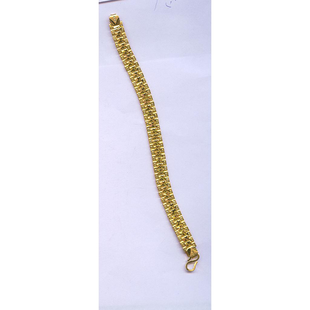 GOLD BRACELET GENTS PLAIN GENERAL