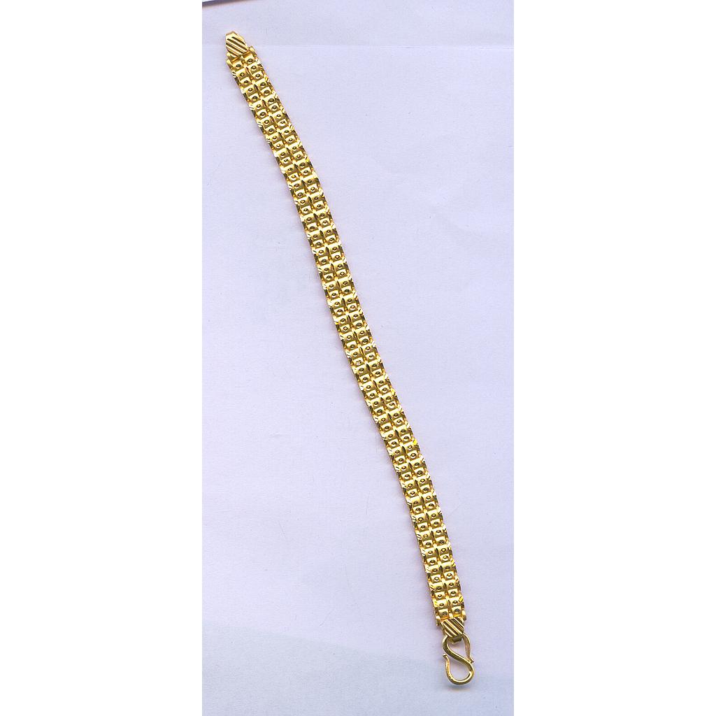 GOLD BRACELET GENTS PLAIN GENERAL