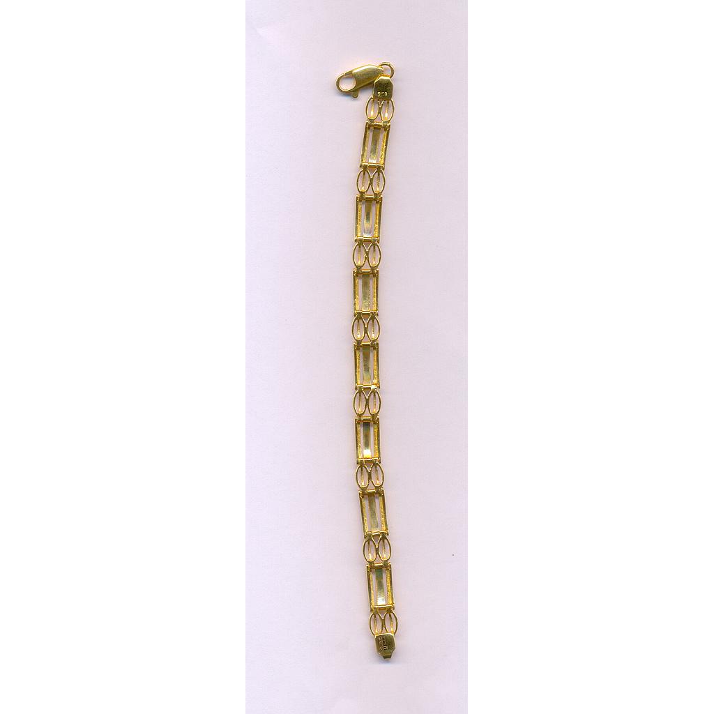 GOLD BRACELET GENTS PLAIN GENERAL
