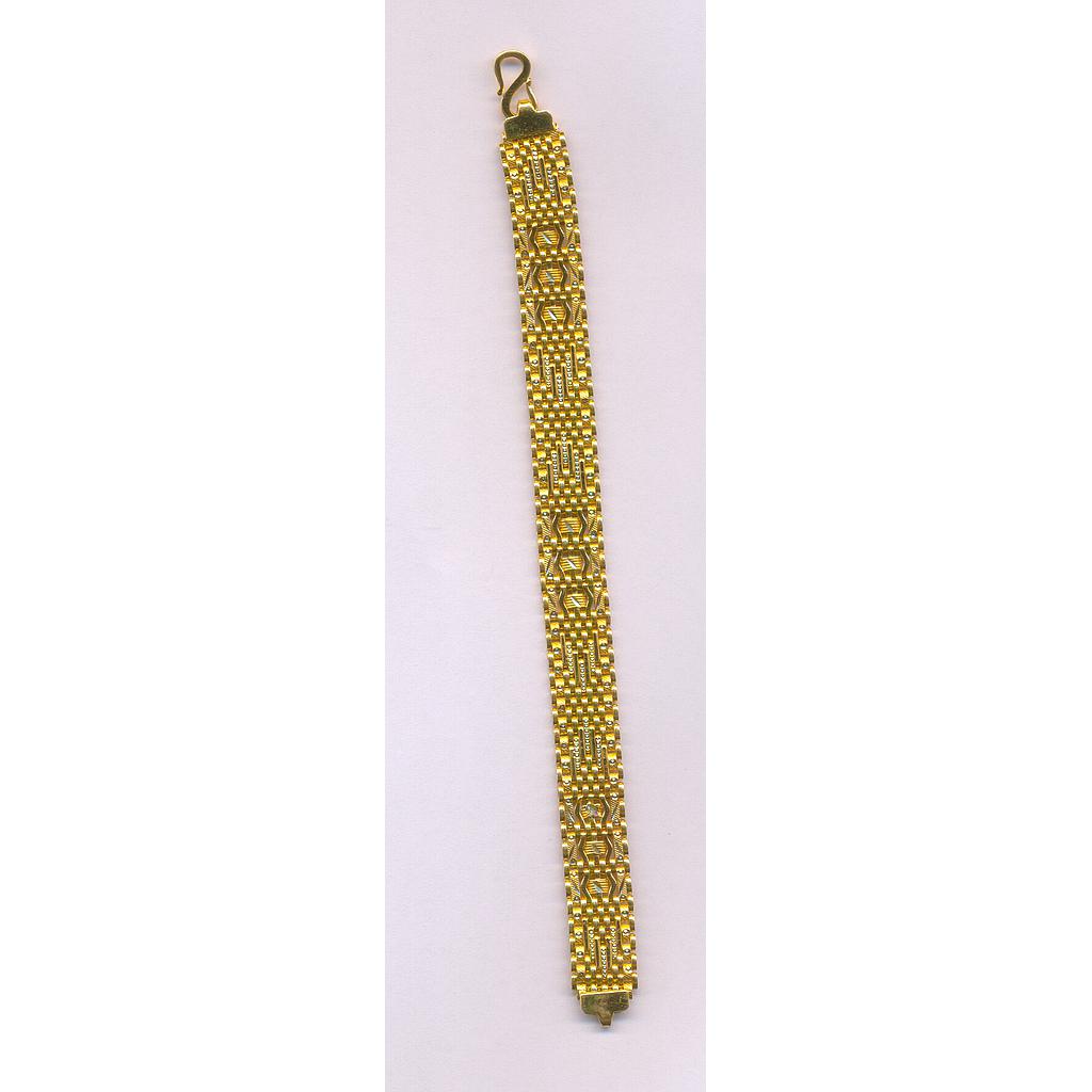 GOLD BRACELET GENTS PLAIN GENERAL