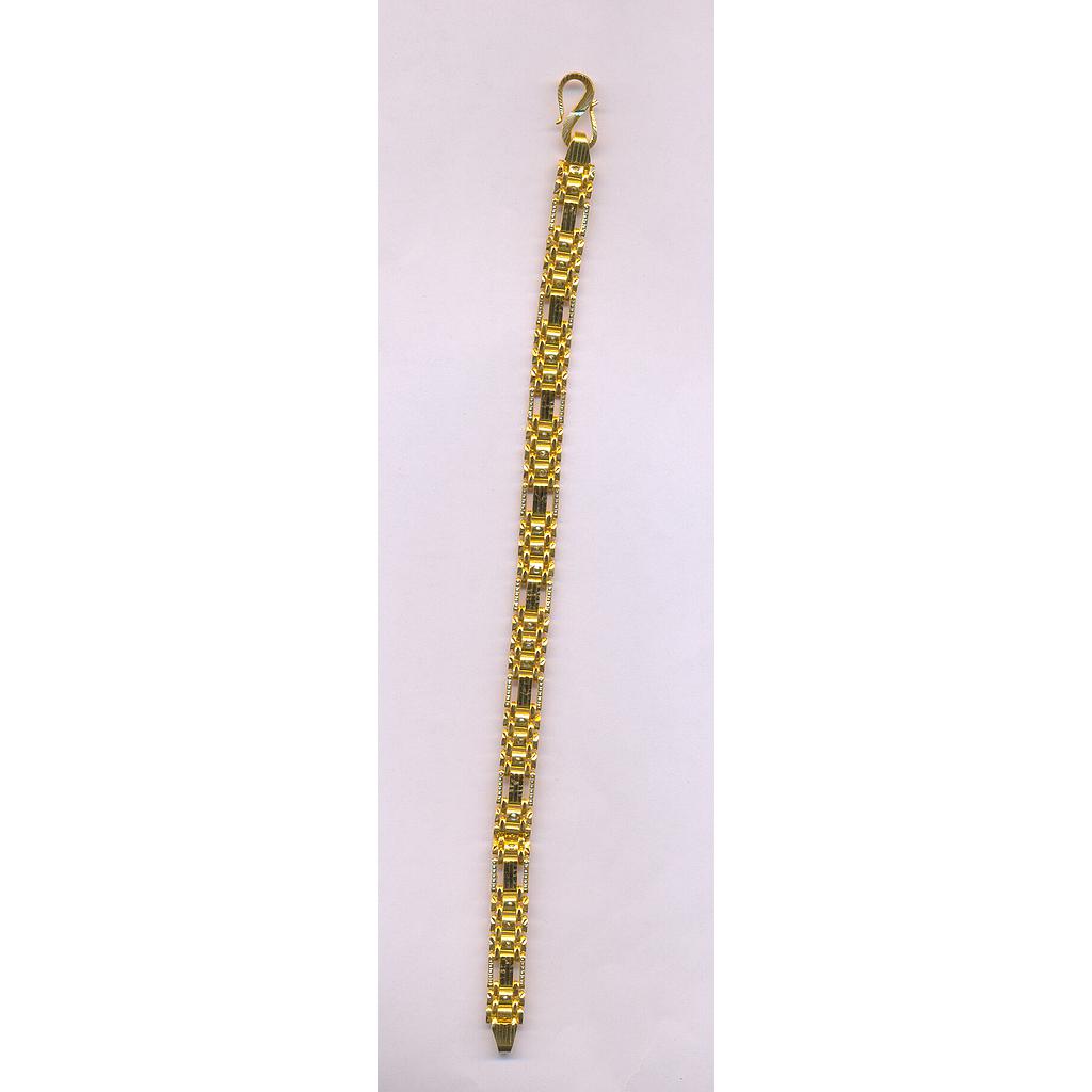 GOLD BRACELET GENTS PLAIN GENERAL