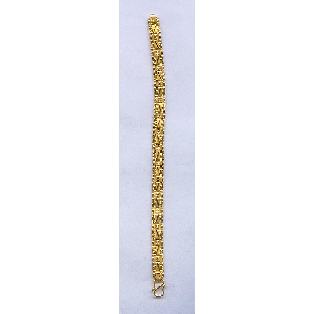 GOLD BRACELET GENTS PLAIN GENERAL
