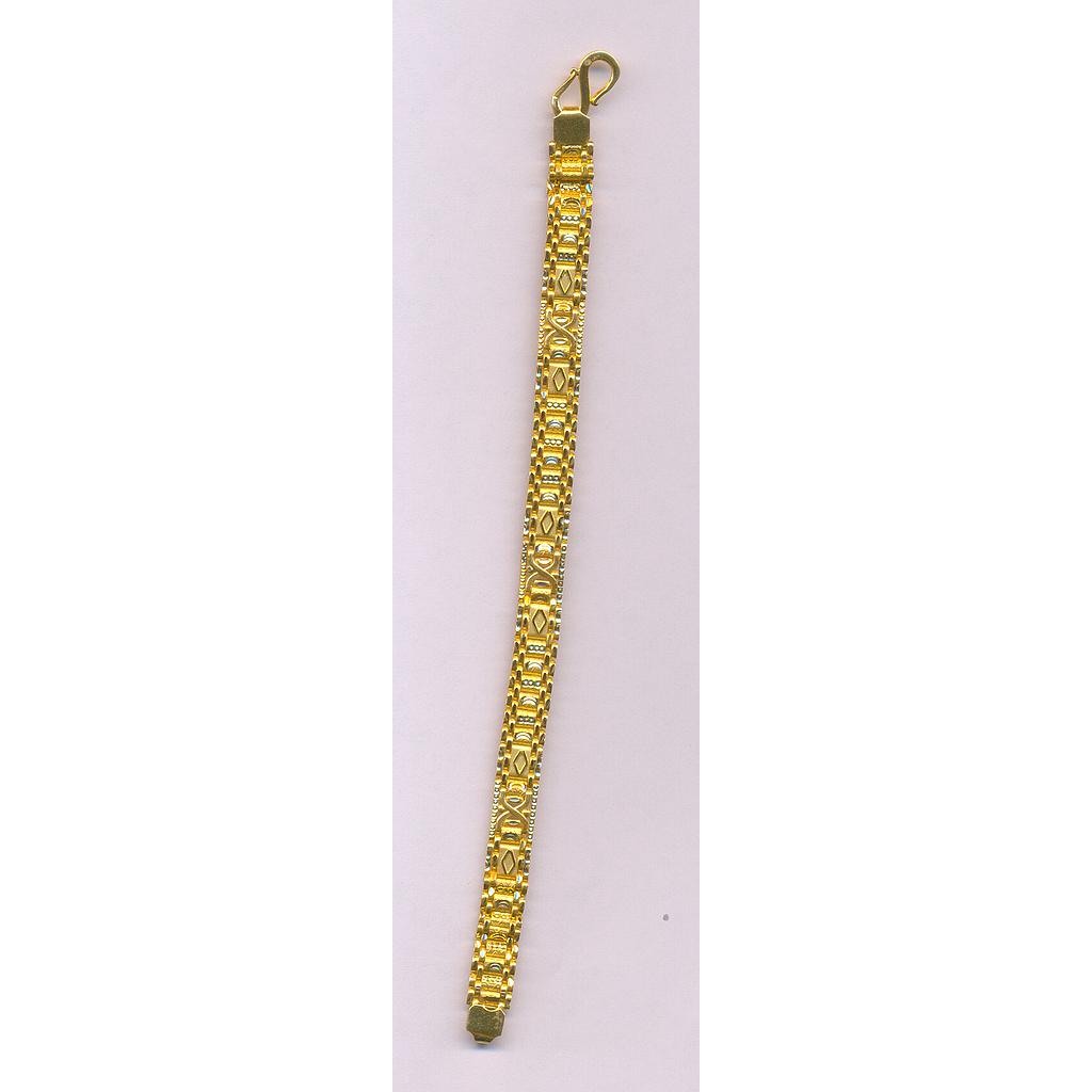 GOLD BRACELET GENTS PLAIN GENERAL