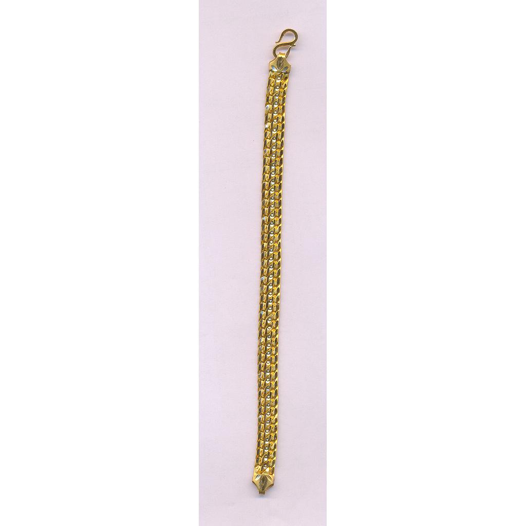 GOLD BRACELET GENTS PLAIN GENERAL