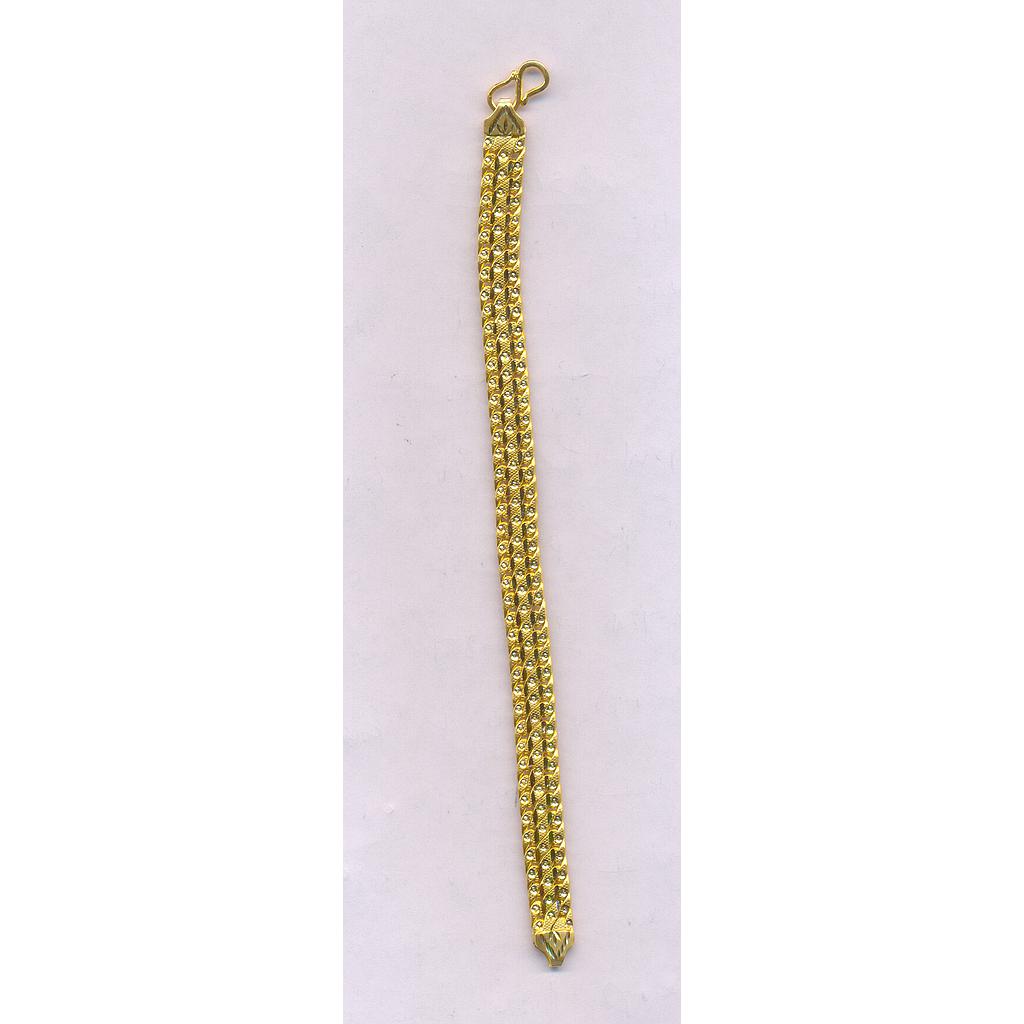 GOLD BRACELET GENTS PLAIN GENERAL