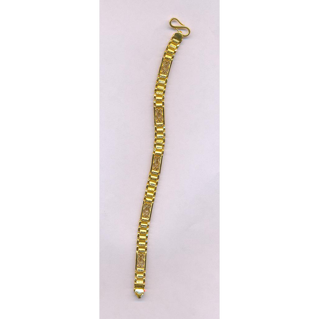 GOLD BRACELET GENTS PLAIN GENERAL
