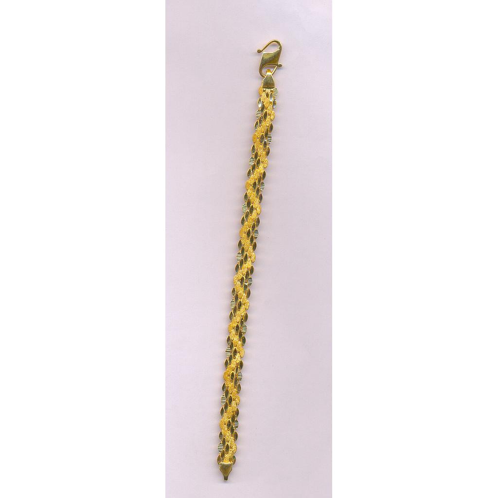 GOLD BRACELET GENTS PLAIN GENERAL