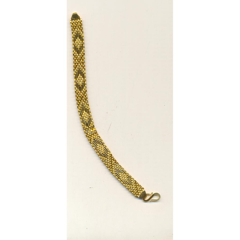 GOLD BRACELET GENTS PLAIN GENERAL
