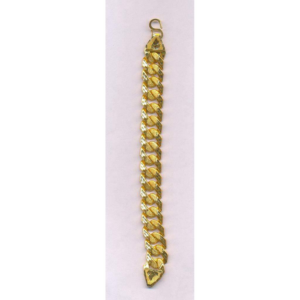GOLD BRACELET GENTS PLAIN GENERAL
