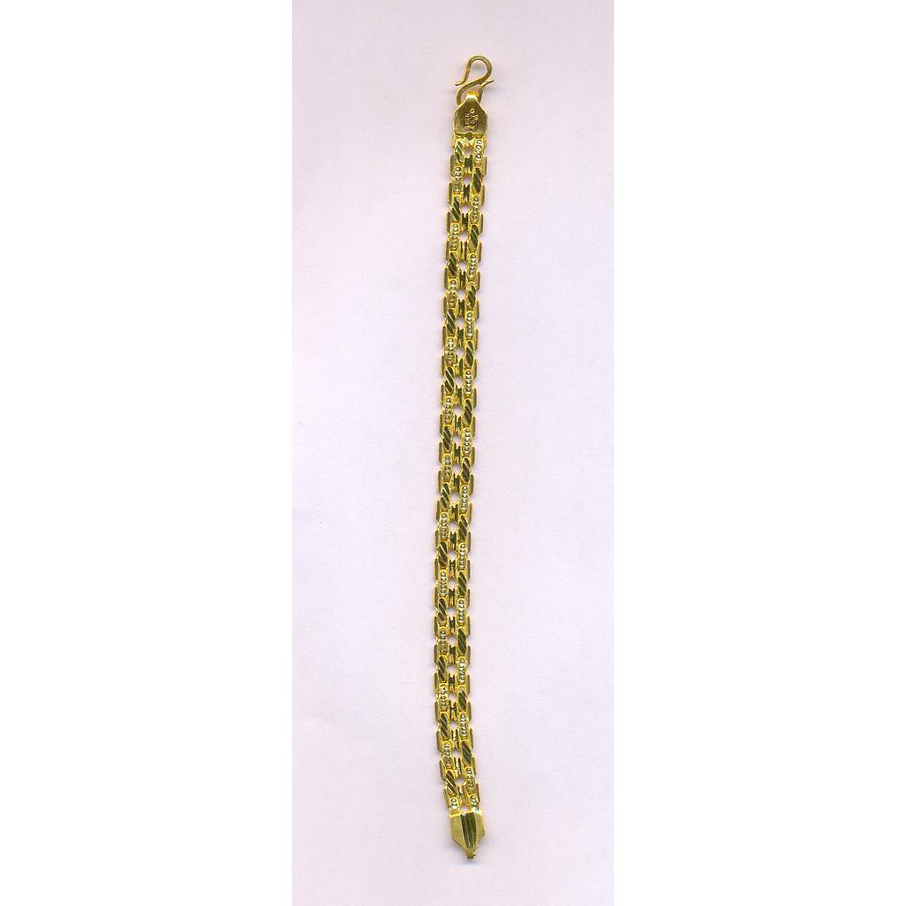 GOLD BRACELET GENTS PLAIN GENERAL