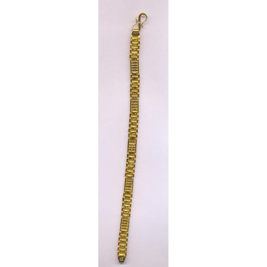 GOLD BRACELET GENTS PLAIN GENERAL