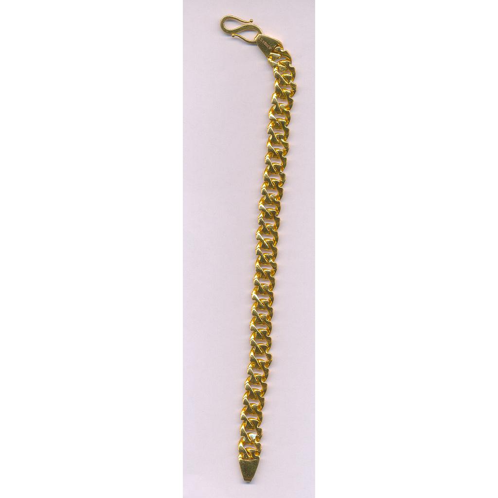 GOLD BRACELET GENTS PLAIN GENERAL