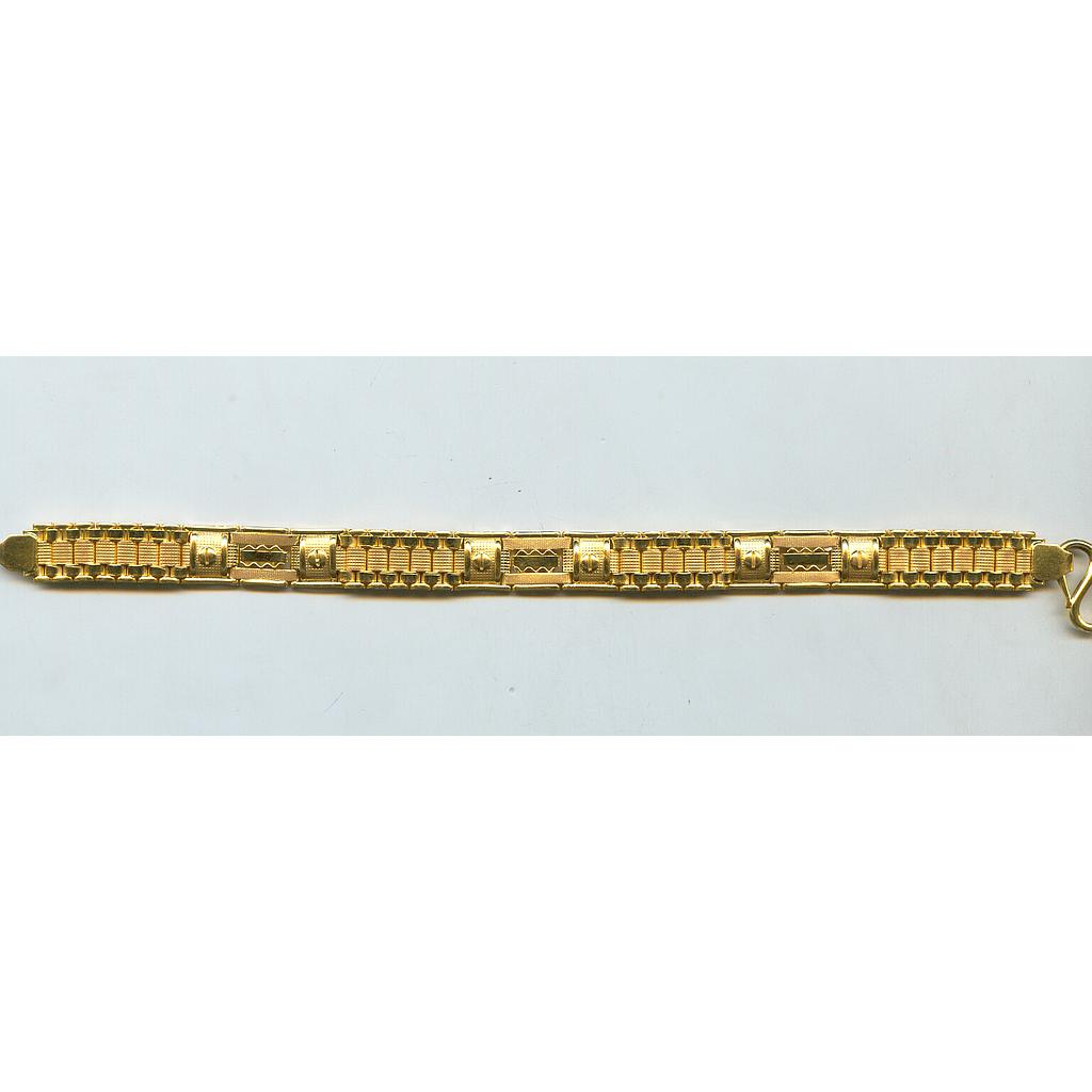 GOLD BRACELET GENTS PLAIN GENERAL