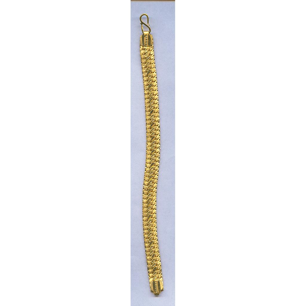GOLD BRACELET GENTS PLAIN GENERAL