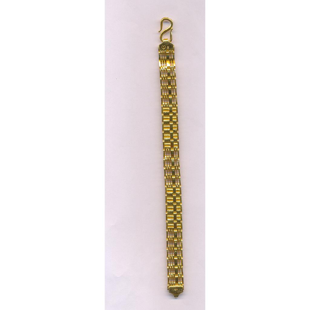 GOLD BRACELET GENTS PLAIN GENERAL
