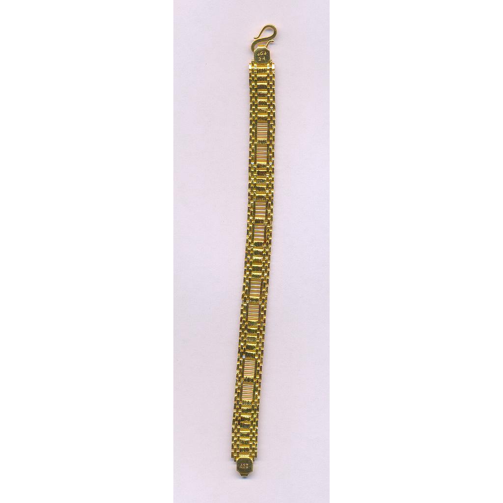 GOLD BRACELET GENTS PLAIN GENERAL
