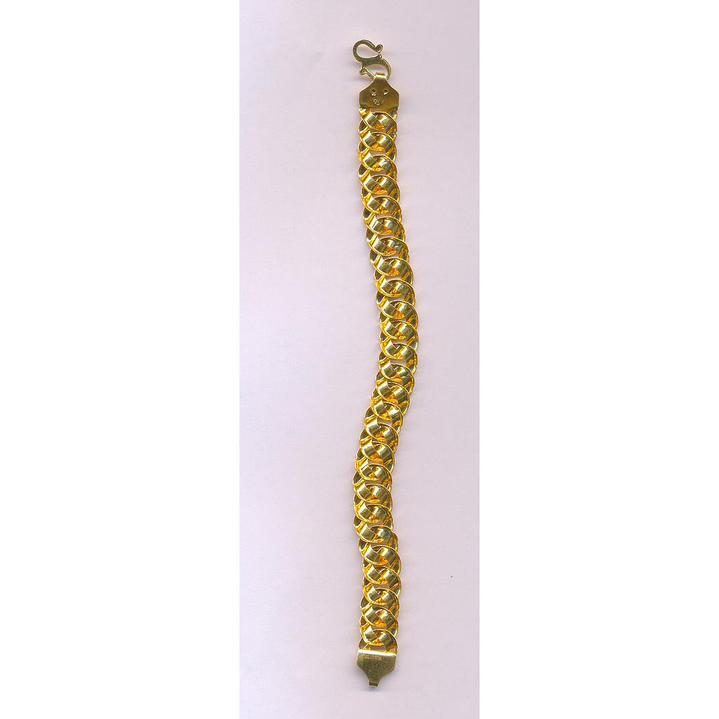 GOLD BRACELET GENTS PLAIN GENERAL