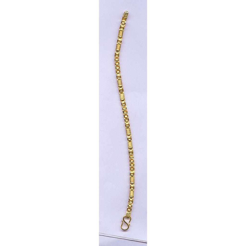 GOLD BRACELET GENTS PLAIN GENERAL