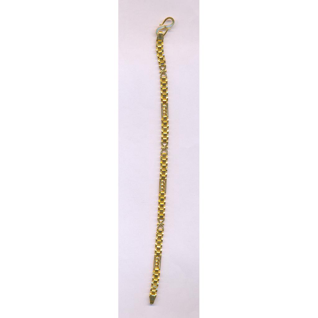 GOLD BRACELET GENTS PLAIN GENERAL