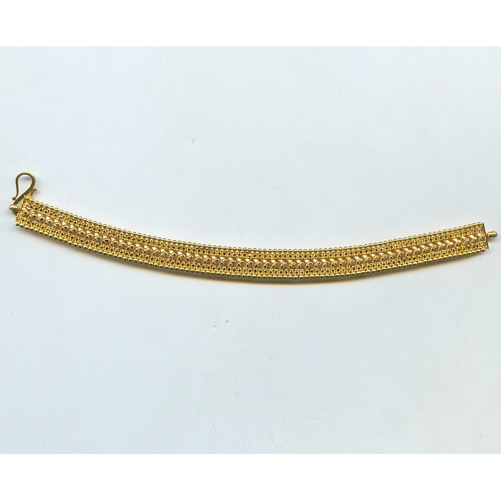 GOLD BRACELET GENTS PLAIN GENERAL