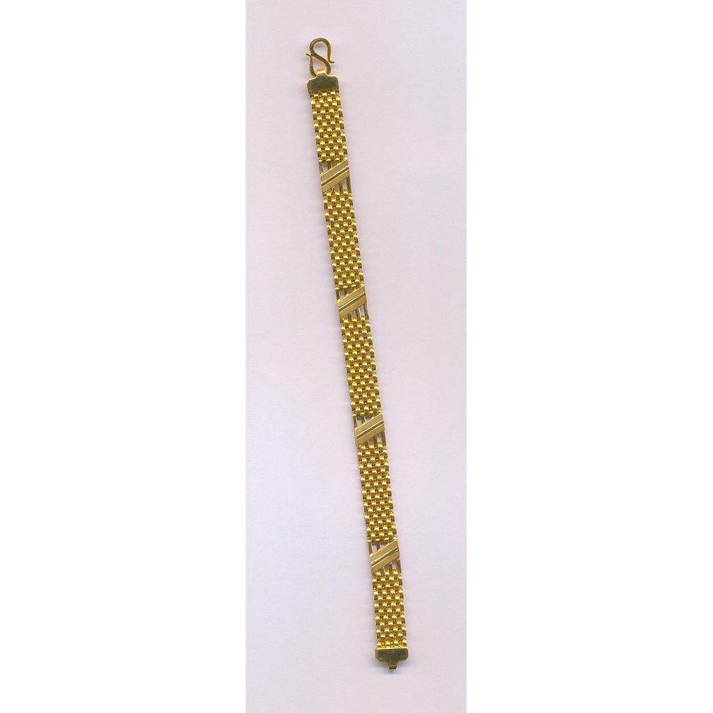GOLD BRACELET GENTS PLAIN GENERAL