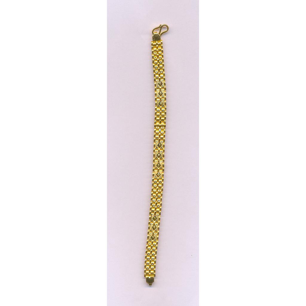 GOLD BRACELET GENTS PLAIN GENERAL