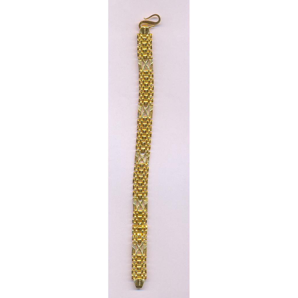 GOLD BRACELET GENTS PLAIN GENERAL
