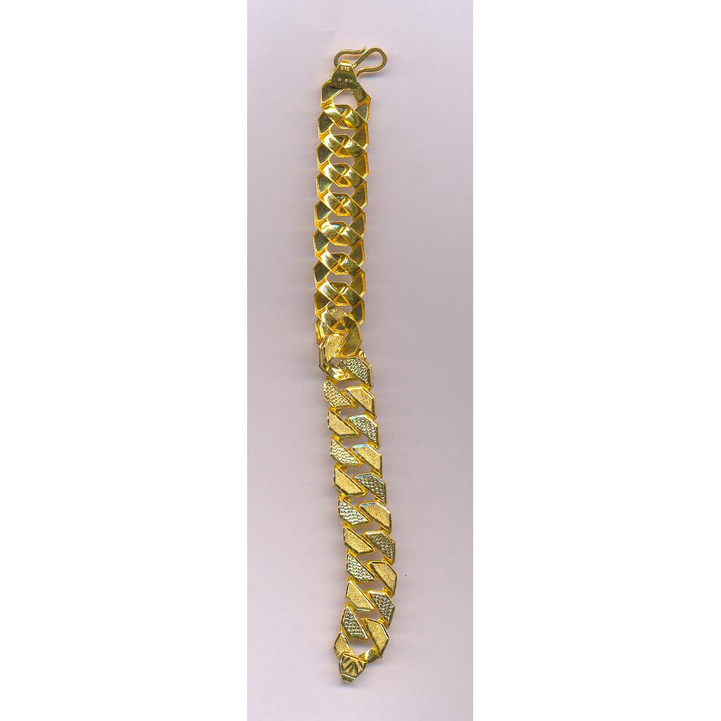 GOLD BRACELET GENTS PLAIN GENERAL