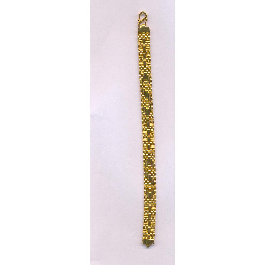 GOLD BRACELET GENTS PLAIN GENERAL