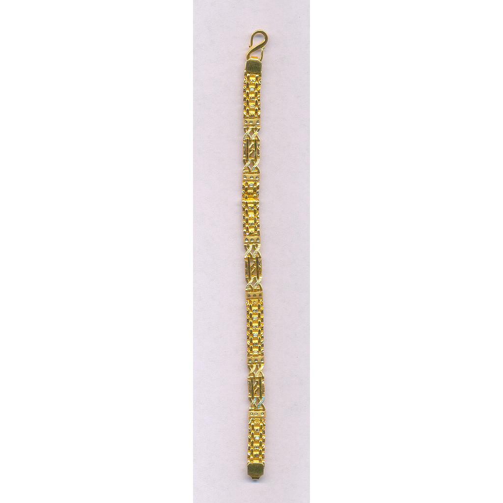 GOLD BRACELET GENTS PLAIN GENERAL