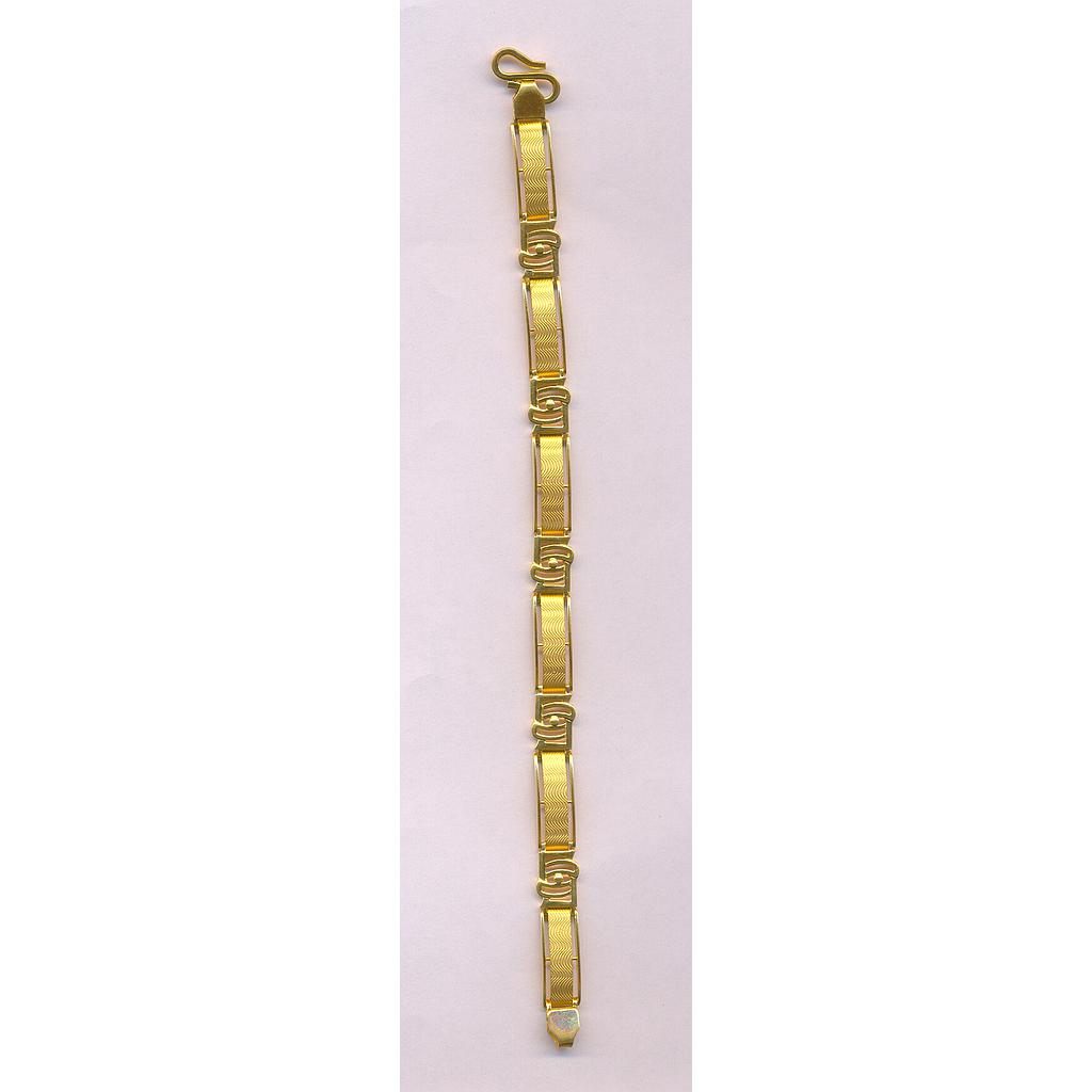 GOLD BRACELET GENTS PLAIN GENERAL