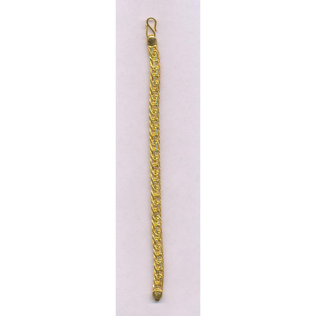 GOLD BRACELET GENTS PLAIN GENERAL